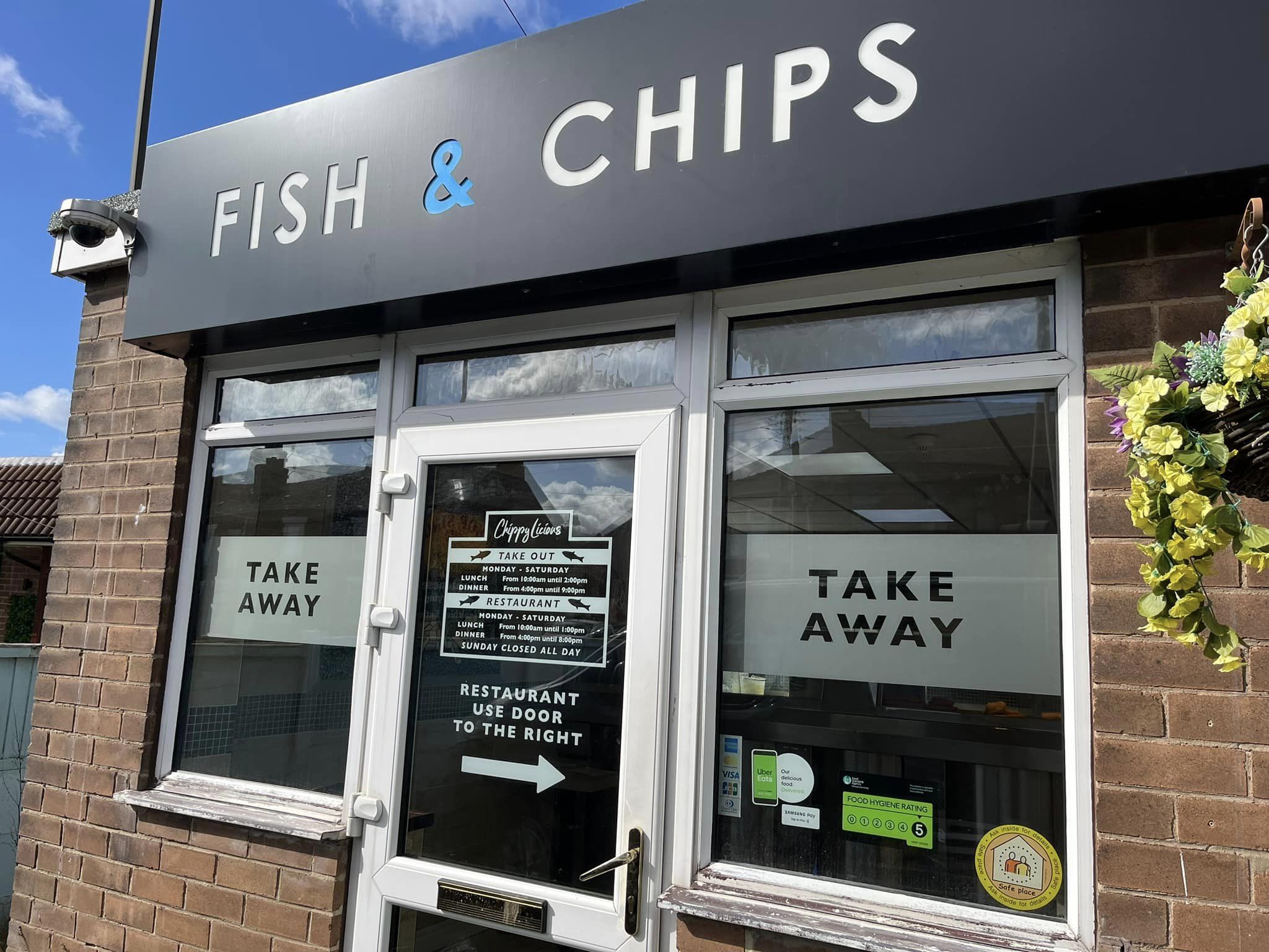 Chippy Licious Menus and Window Graphics