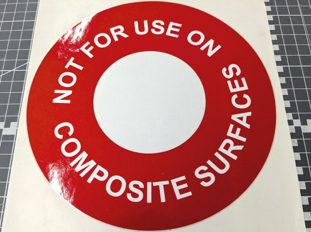 High Quality Industry Workplace Safety Stickers on Engage Creative Printer