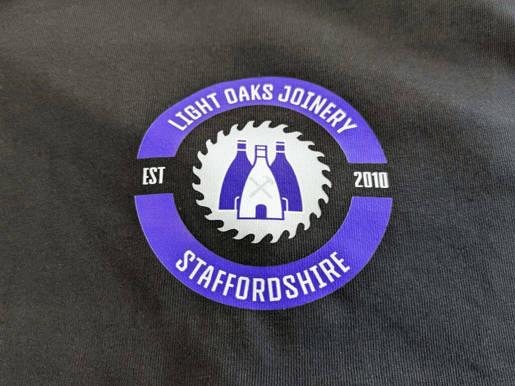 Branded garments custom workwear printed by Engage Creative - Stoke on Trent