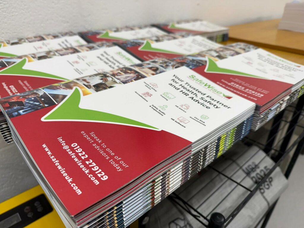 Company Brochure designed and printed by Engage Creative